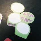 【Playful Stationery】– Die-Cut Memo Notes – Fold-Up Can
