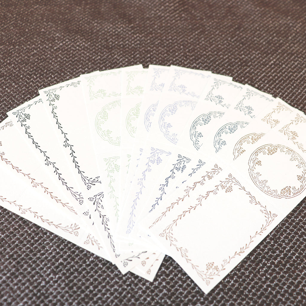 OEDA Letterpress Memo Sheets – Assorted Individual Packs (38 Sheets)