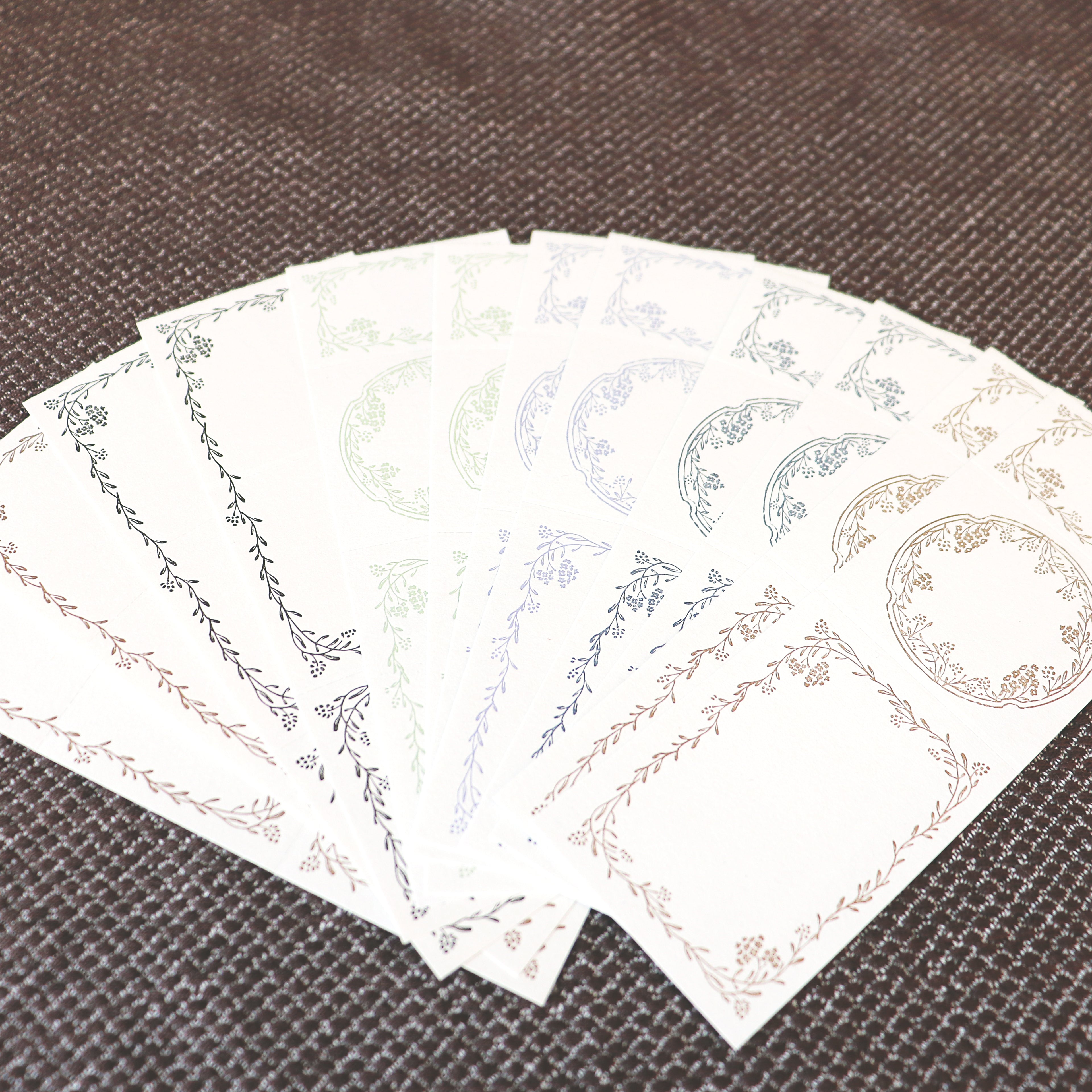 OEDA Letterpress Memo Sheets – Assorted Individual Packs (38 Sheets)