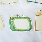 【Wanle Studio】Die-Cut Memo Notes – Bunny & Me