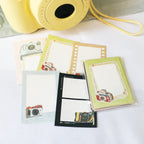 【Playful Stationery】 – Memo Notes – Little Camera Frame