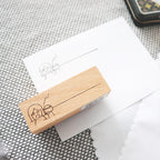 Arte Co. Wood Stamp - Yarn Telephone