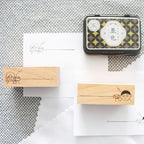 Arte Co. Wood Stamp - Yarn Telephone