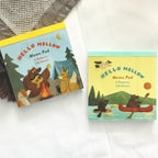 [Greeting Life] Square Memo Pad - Okataoka "Outdoor Life" Series