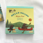 [Greeting Life] Square Memo Pad - Okataoka "Outdoor Life" Series