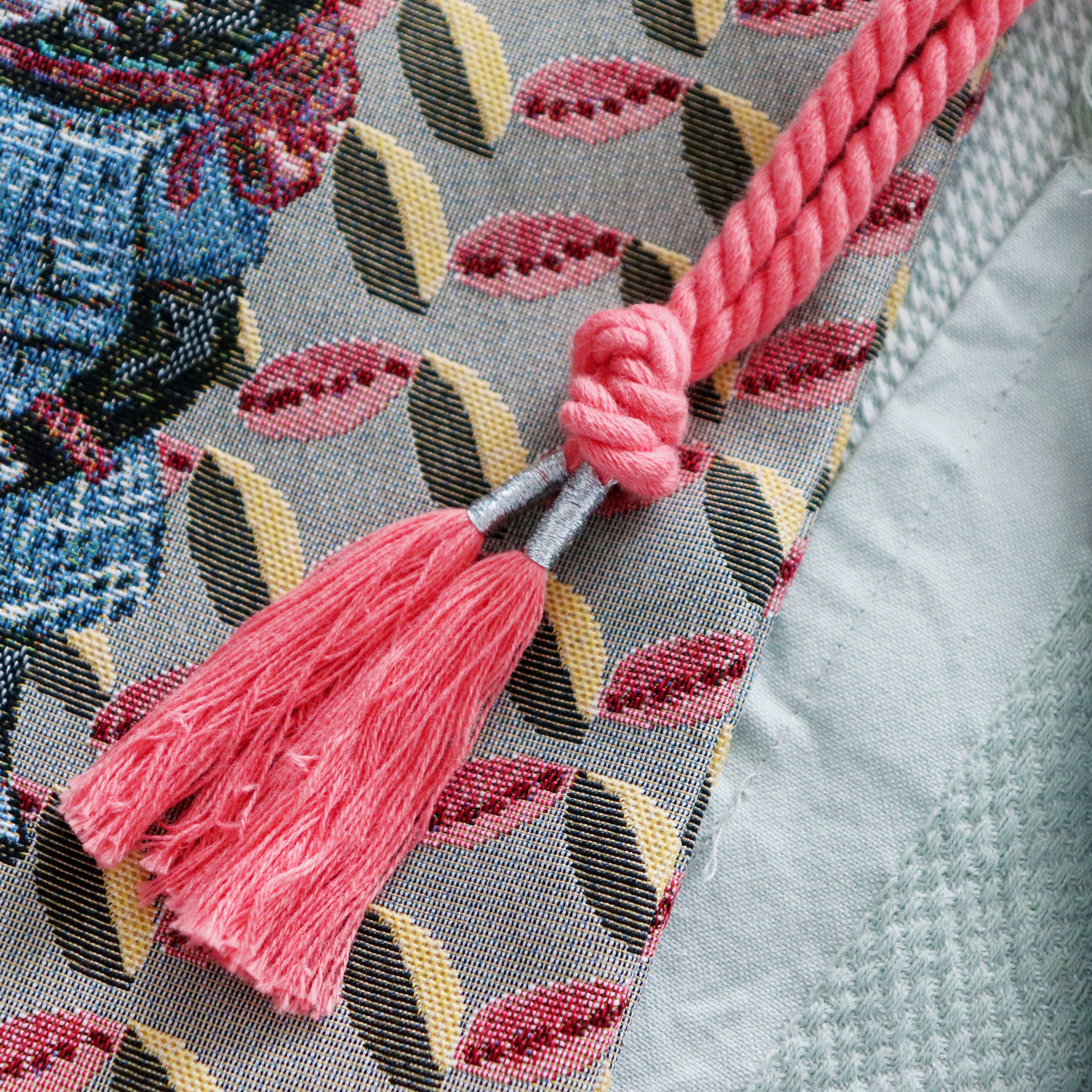 【Nathalie Lethe】Drawstring Bag - Black Cat