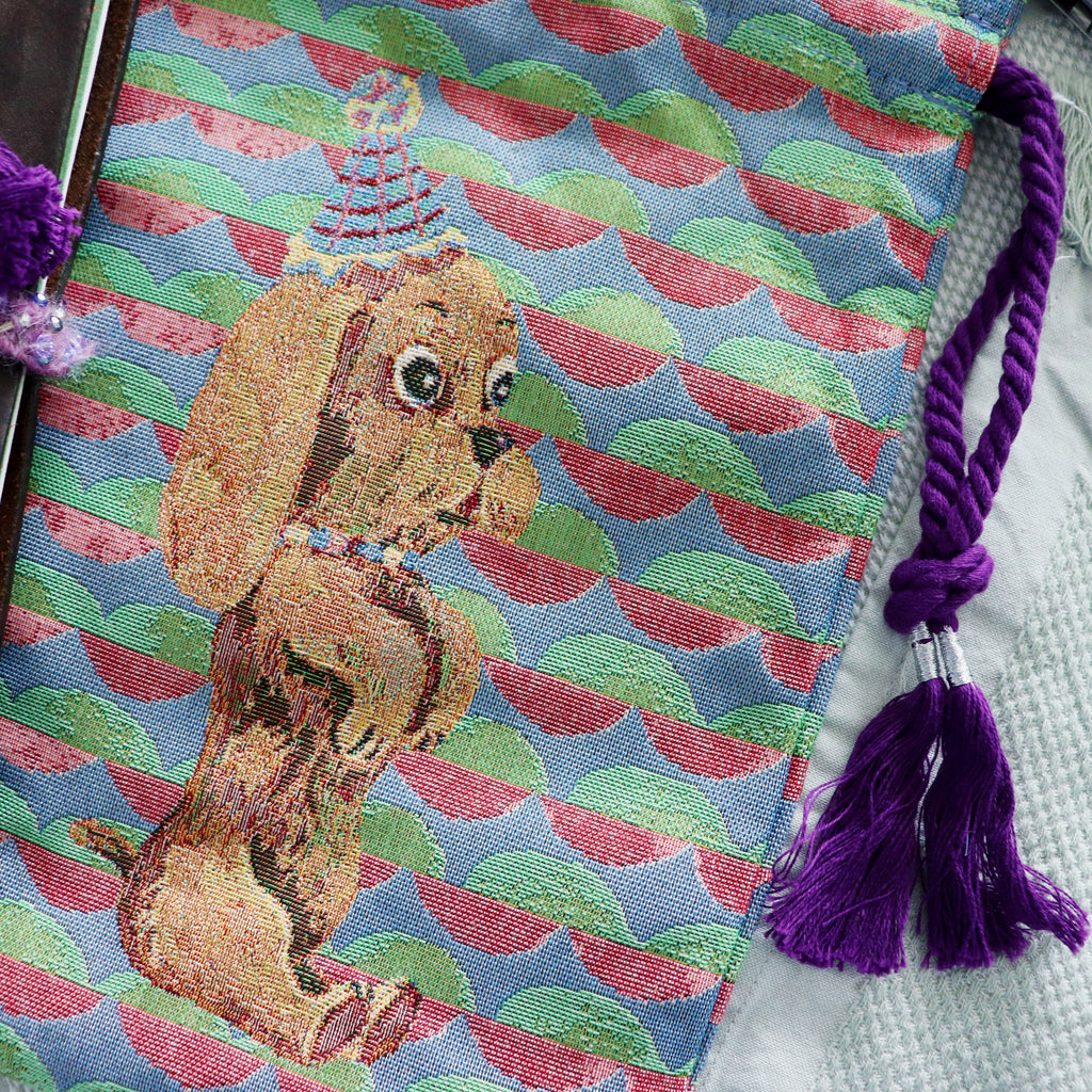 【Nathalie Lethe】Drawstring Bag - Dog