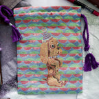 【Nathalie Lethe】Drawstring Bag - Dog