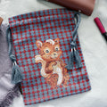 【Nathalie Lethe】Drawstring Bag - Squirrel