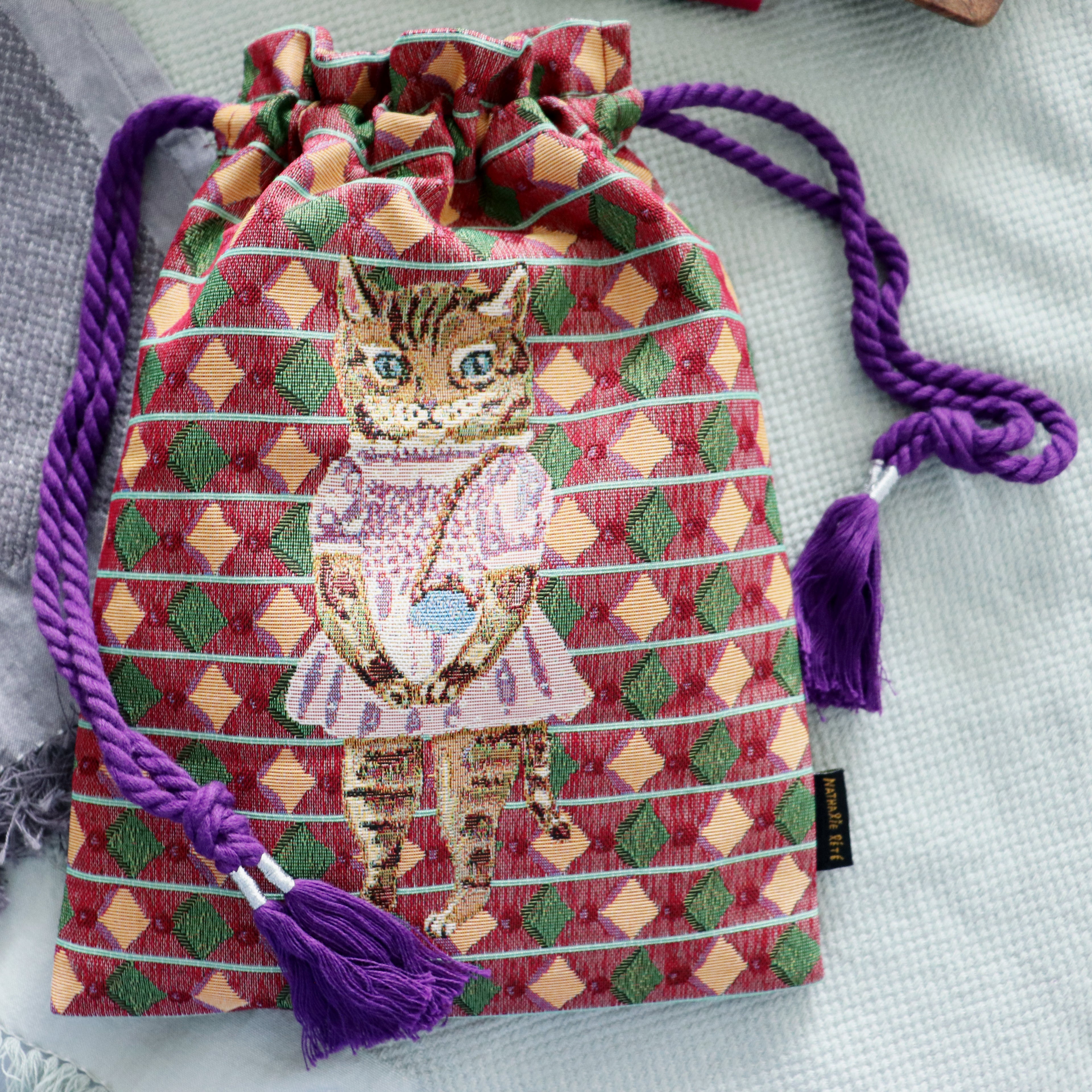 【Nathalie Lethe】Drawstring Bag - Maya