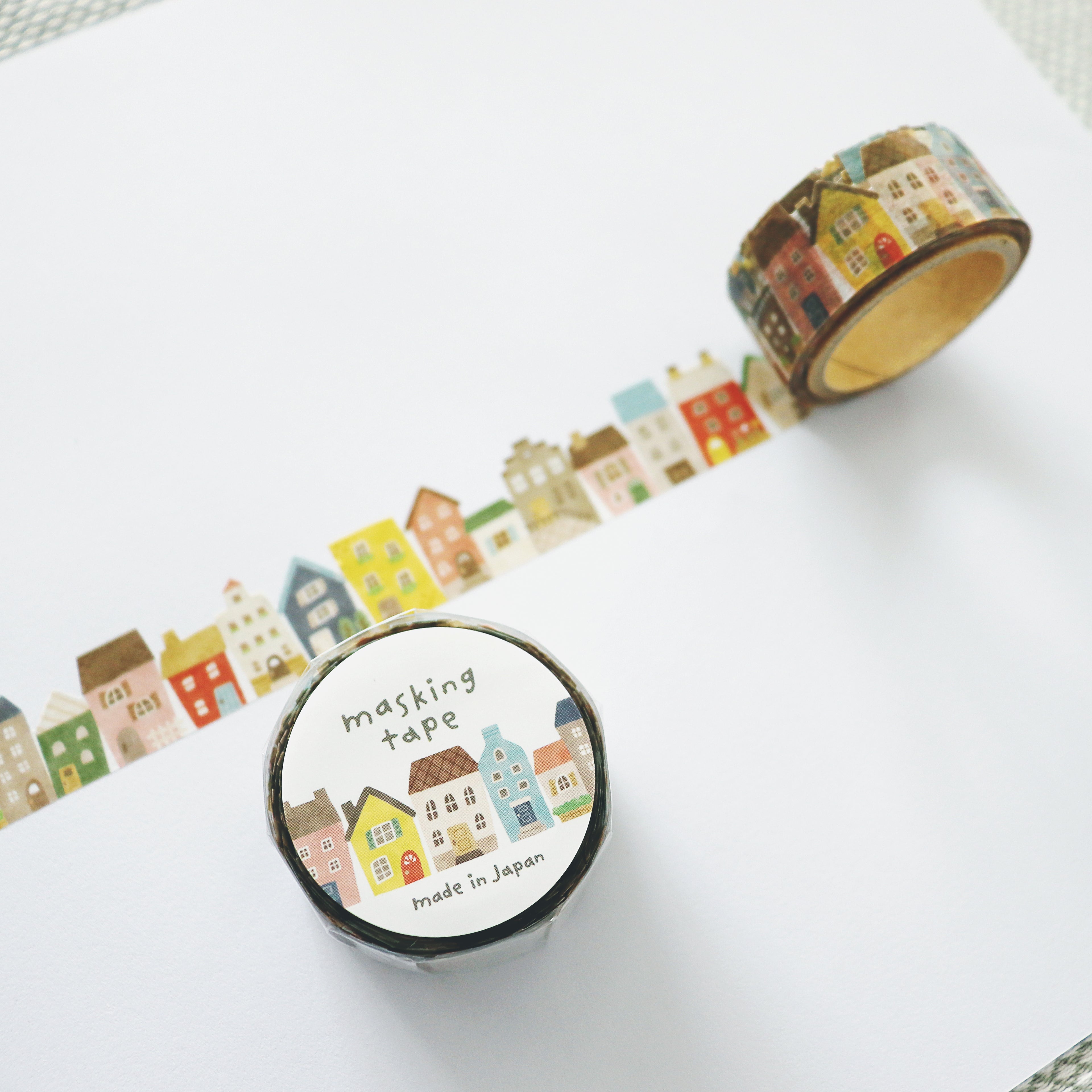 【Mind Wave】Die-Cut Masking Tape - Town