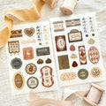 【Breezy Studio】520% Love Cocoa Print-on Sticker