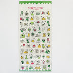 Mind Wave Happy Snappy Sticker - Green Fox