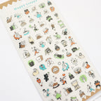 Mind Wave Happy Snappy Sticker - Brown Bear