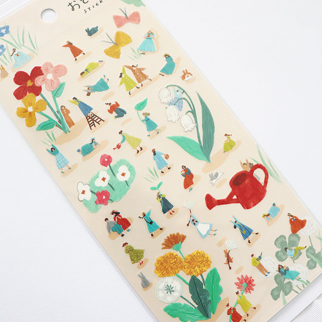 【Mind Wave】 Secret Friends Sticker - Flower