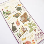 【Mind Wave】Snug Room Sticker - Wine