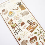 【Mind Wave】- Snug Room Sticker (Coffee)