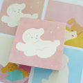 【Mula】Doggy Memo Pad - Nostalgic Wrapping Paper Design