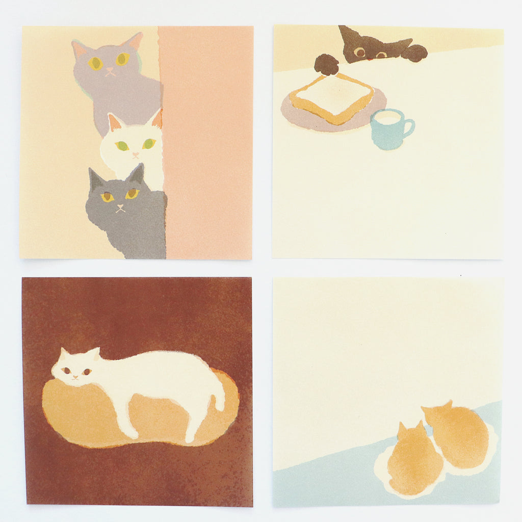 【Mula】Memo Pad - Neko (100 Sheets)