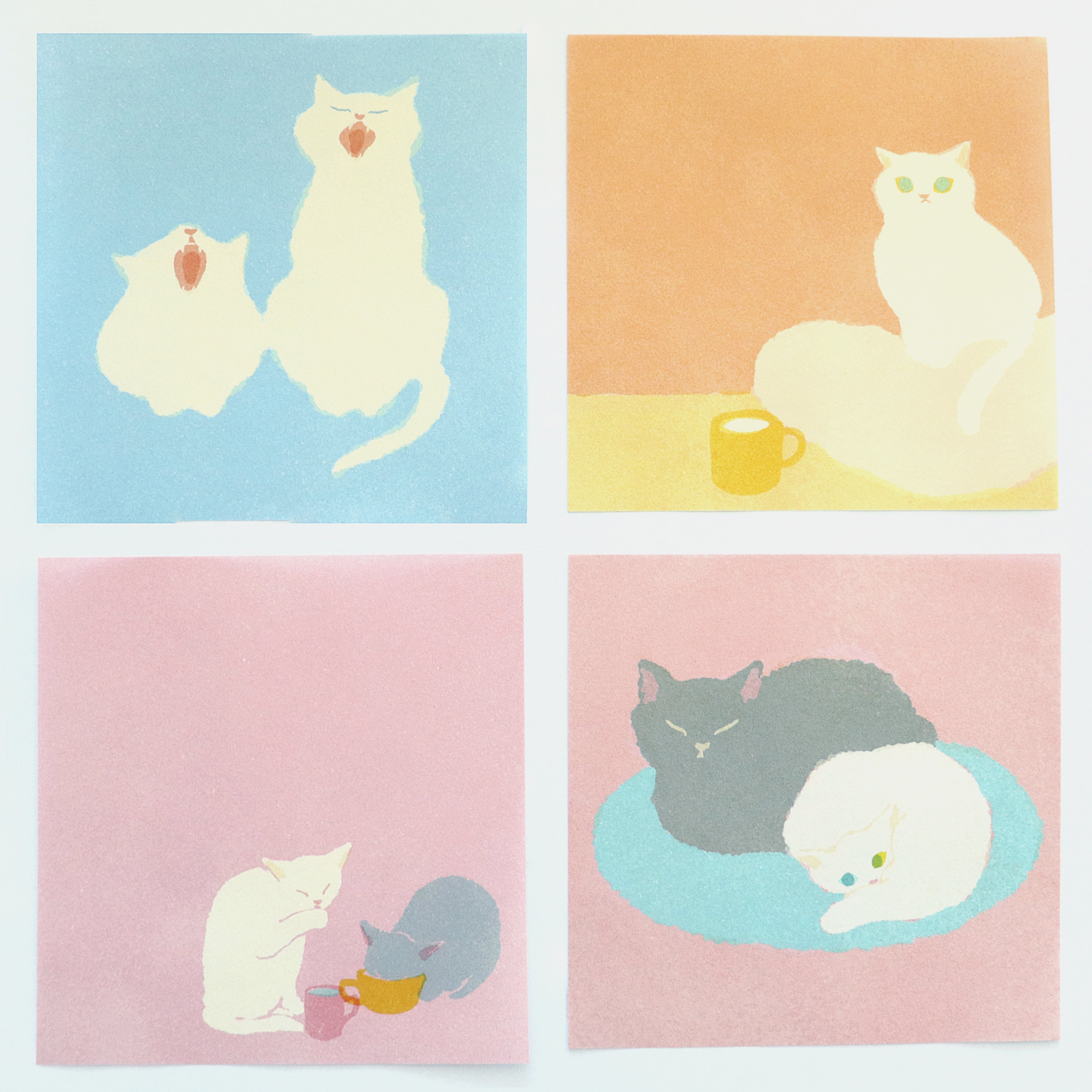 【Mula】Memo Pad - Neko (100 Sheets)