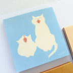 【Mula】Memo Pad - Neko (100 Sheets)