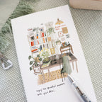 【Wanle Studio】Notebook - My Desk (11×21cm)