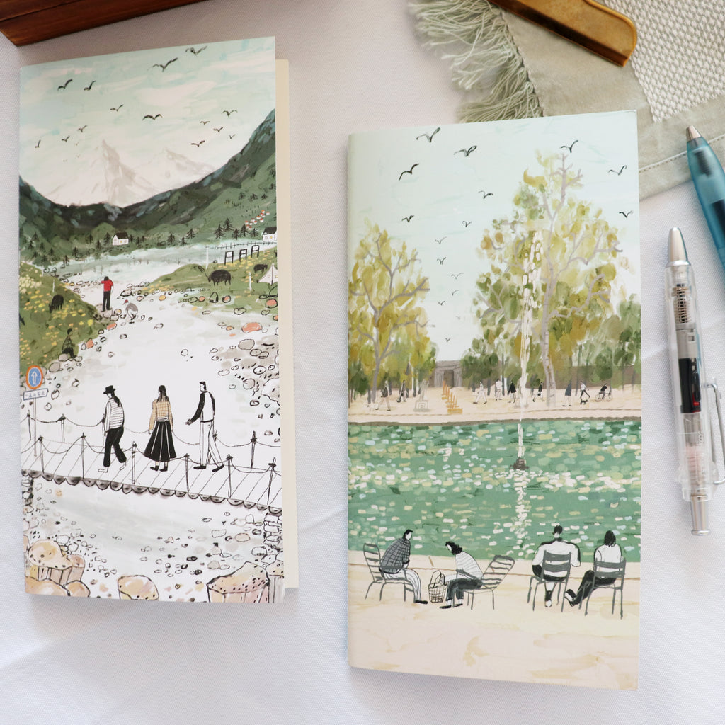 【Wanle Studio】Notebook - Blank (11×21cm)