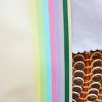 【Wanle Studio】Notebook - Colorful Ditsy Floral (11×21cm)