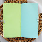 【Wanle Studio】Notebook - Colorful Ditsy Floral (11×21cm)