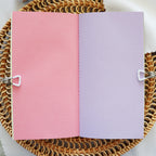 【Wanle Studio】Notebook - Colorful Ditsy Floral (11×21cm)