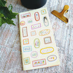 【Wanle Studio】Notebook - Petite Frame (11×21cm)