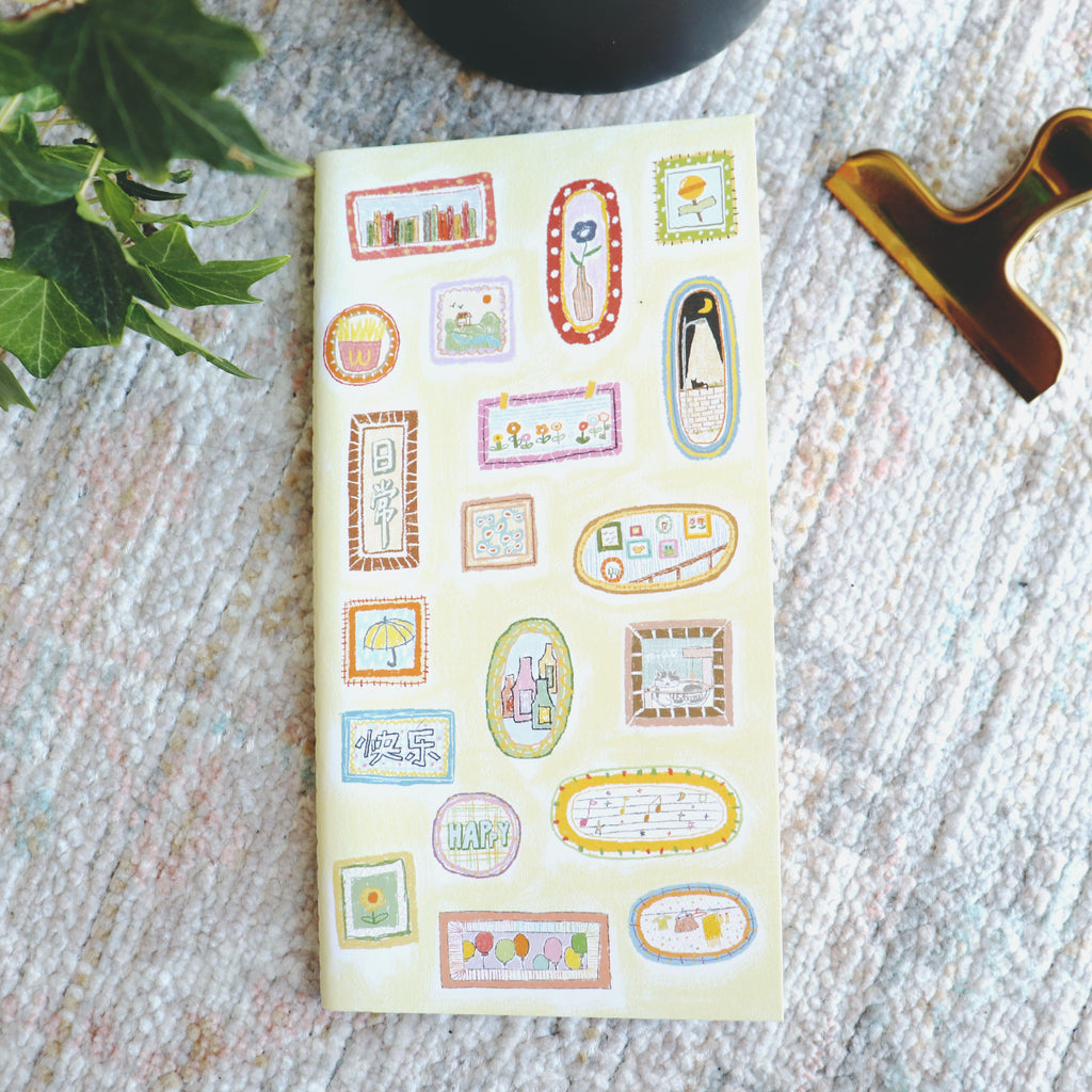 【Wanle Studio】Notebook - Petite Frame (11×21cm)