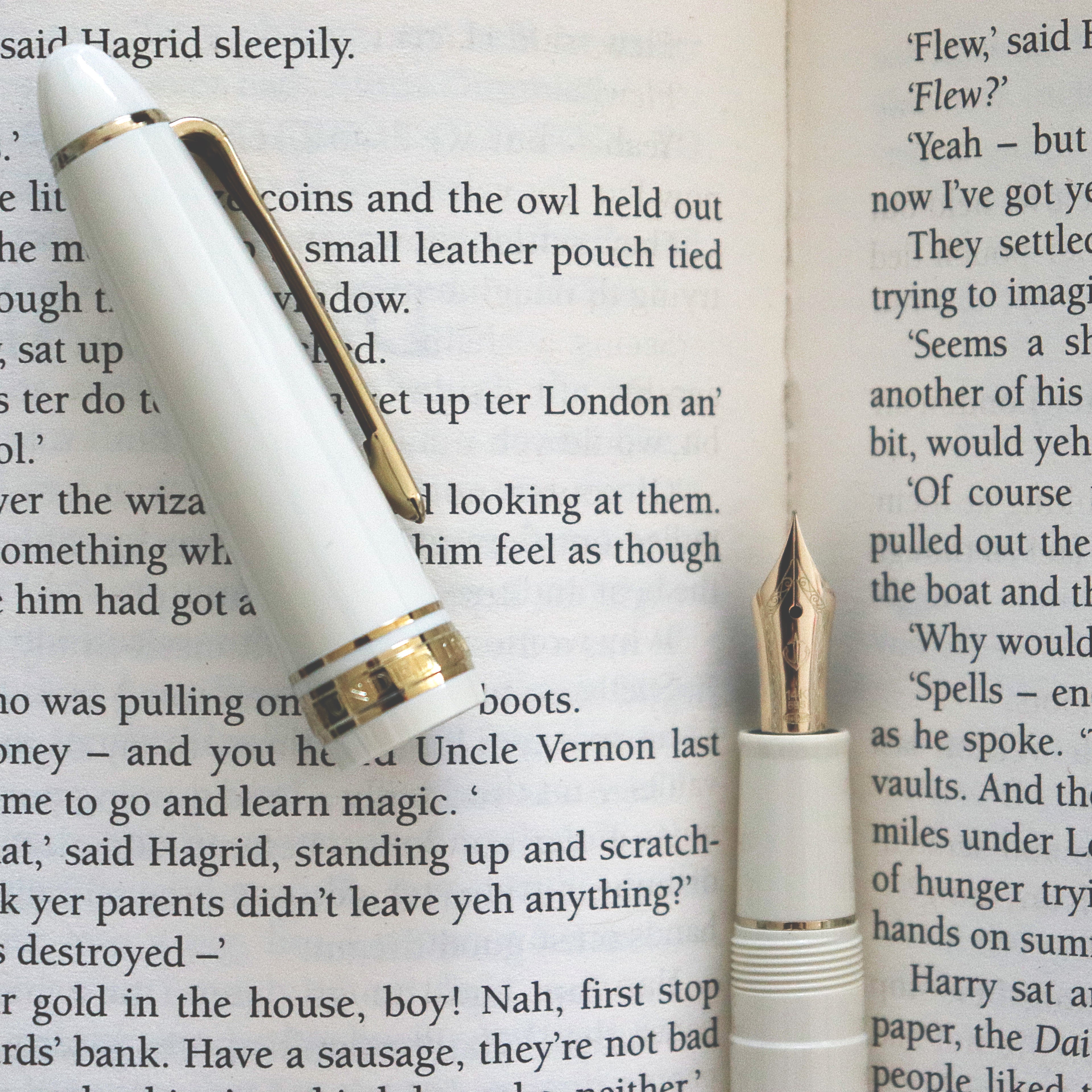 【Sailor】1911 Standard Fountain Pen - Ivory with Gold Trim (14K Gold Fine)
