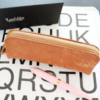 【Luddite】Leather Arch Pen Case - Maya (Brown)