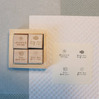 【Partialafra】Wooden Stamp Set - Weather