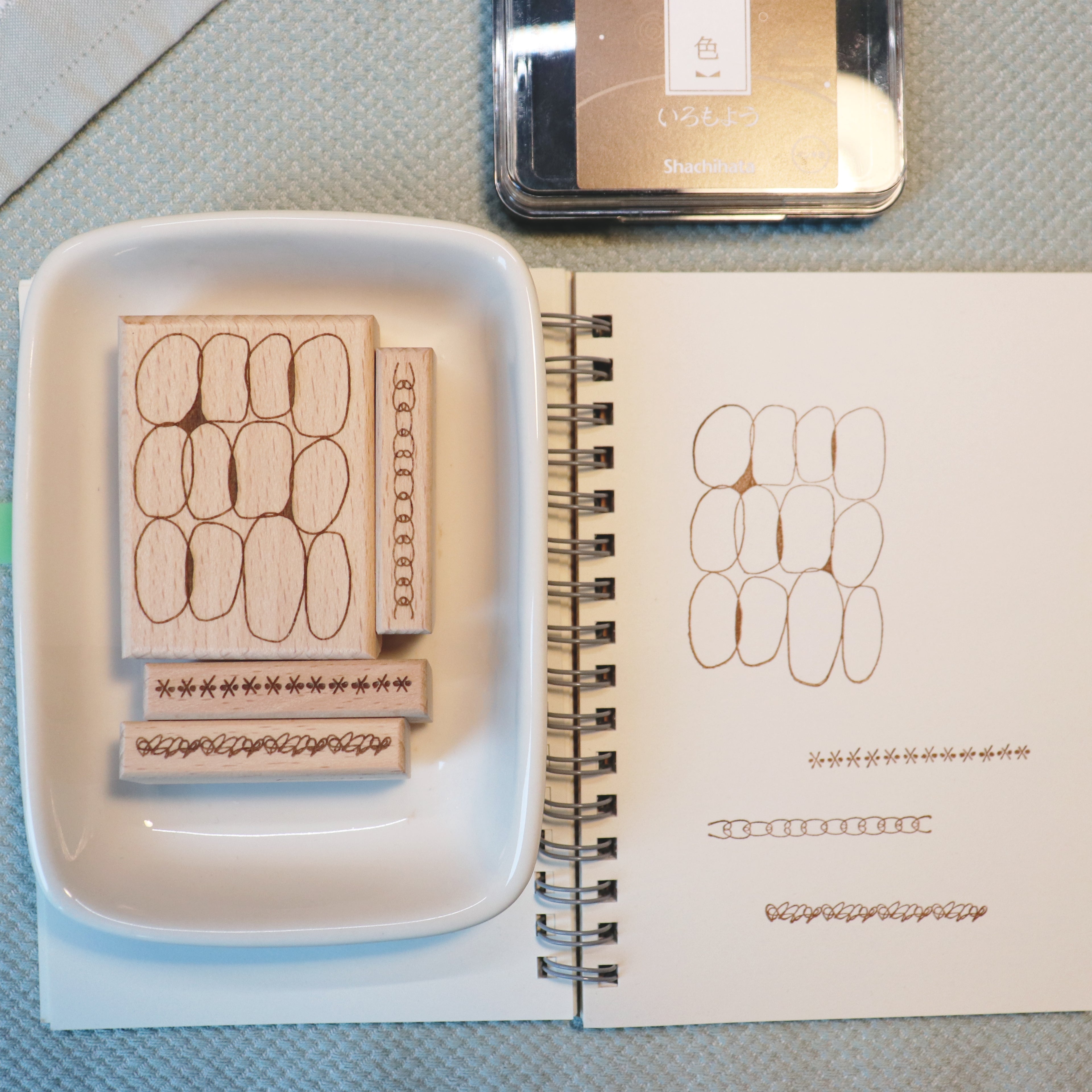 【Partialafra】Wooden Stamp - Beautiful Chaos Series