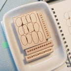 【Partialafra】Wooden Stamp - Beautiful Chaos Series