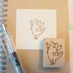 【Sanen】Wooden Stamp - Look at the Fish I Caught — It's THIS Big!