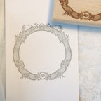 【Bunny Craft House】Wooden Stamp - Laced Frame