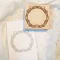 【Bunny Craft House】Wooden Stamp - Laced Frame