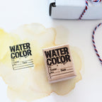 [Snow Joe] Wood Stamp - Watercolor Swatch