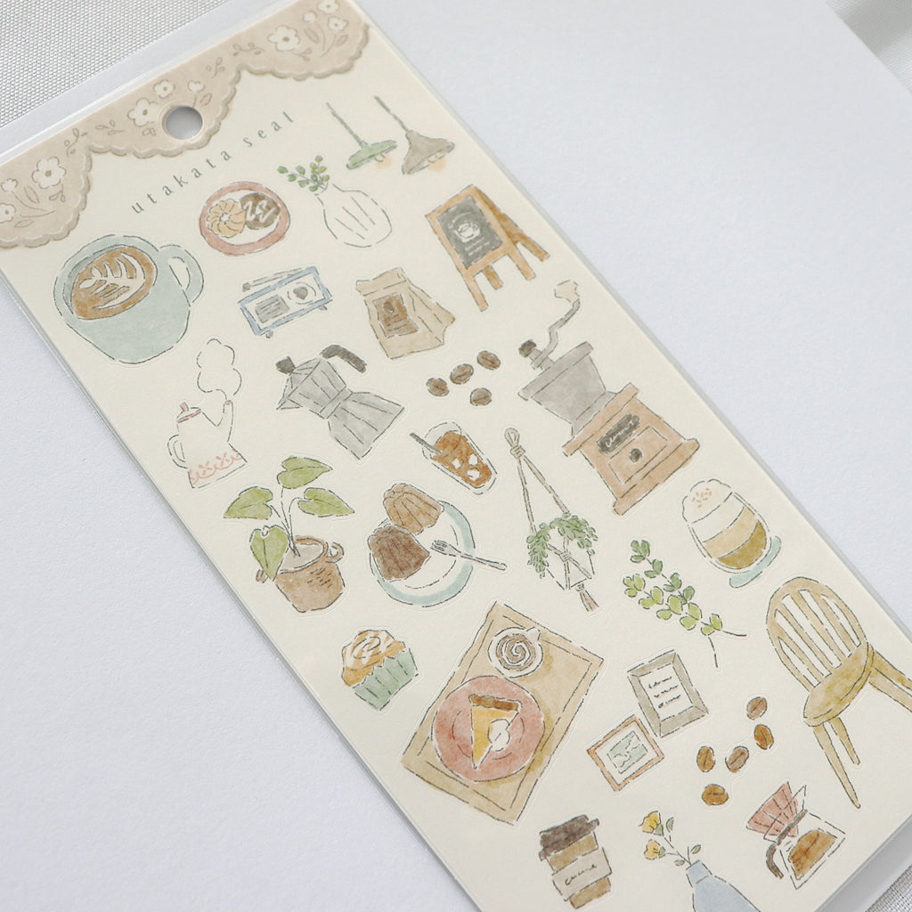 [Mind Wave] Utakata Sticker- Coffee