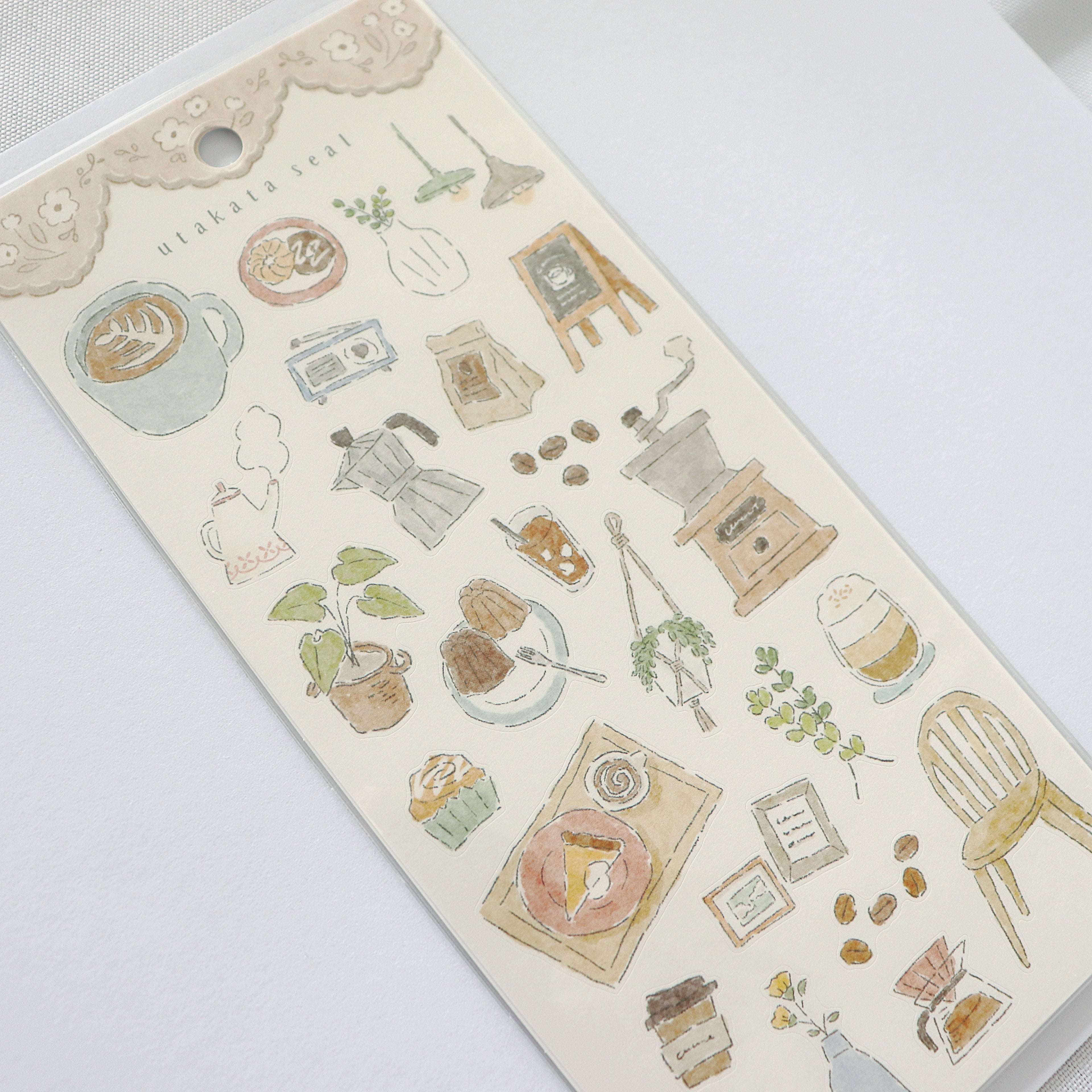 [Mind Wave] Utakata Sticker- Coffee