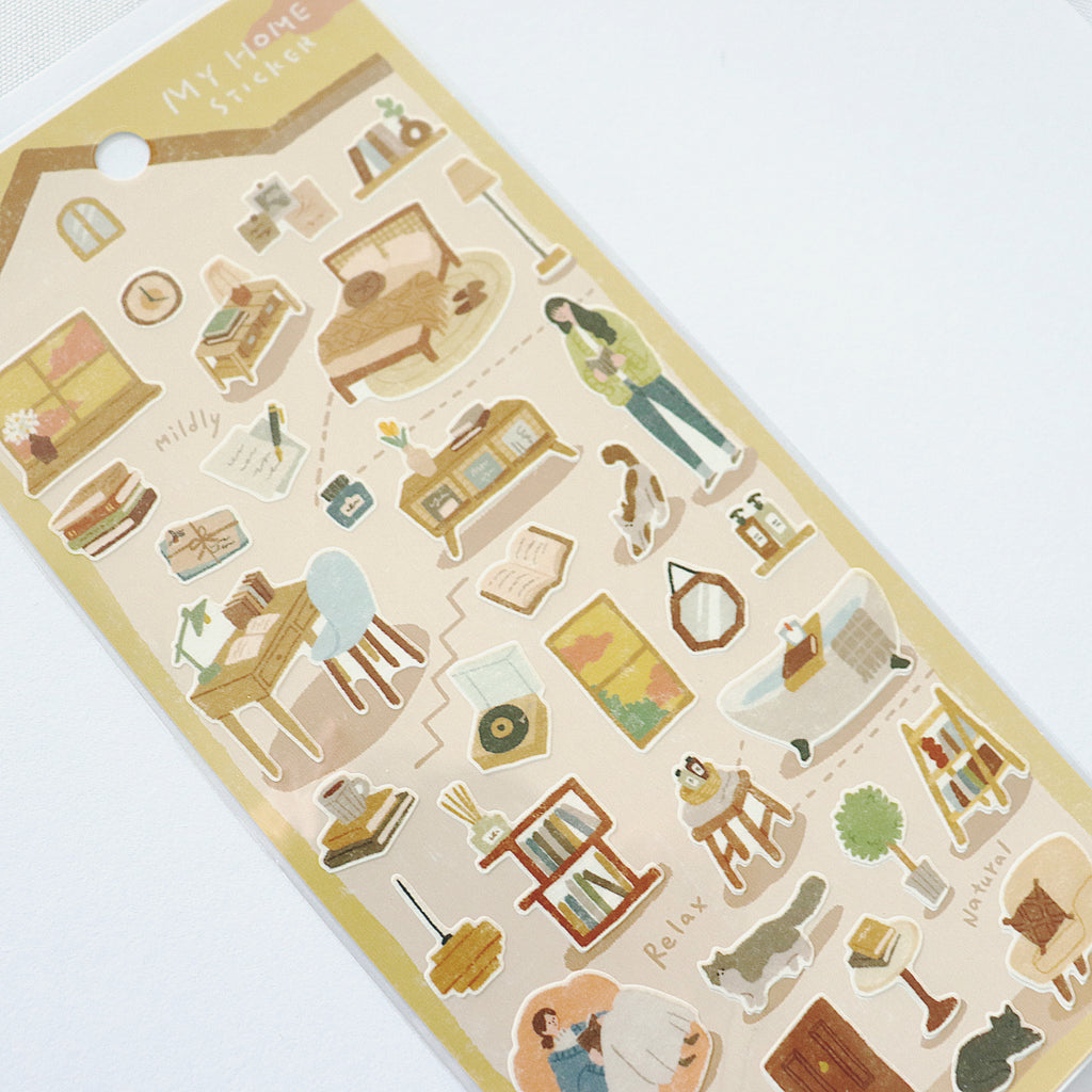 [Mind Wave] My Home Sticker- Reading Time