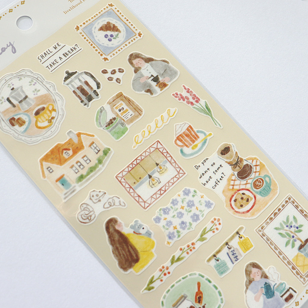 [Mind Wave] Easyday Sticker- Coffee