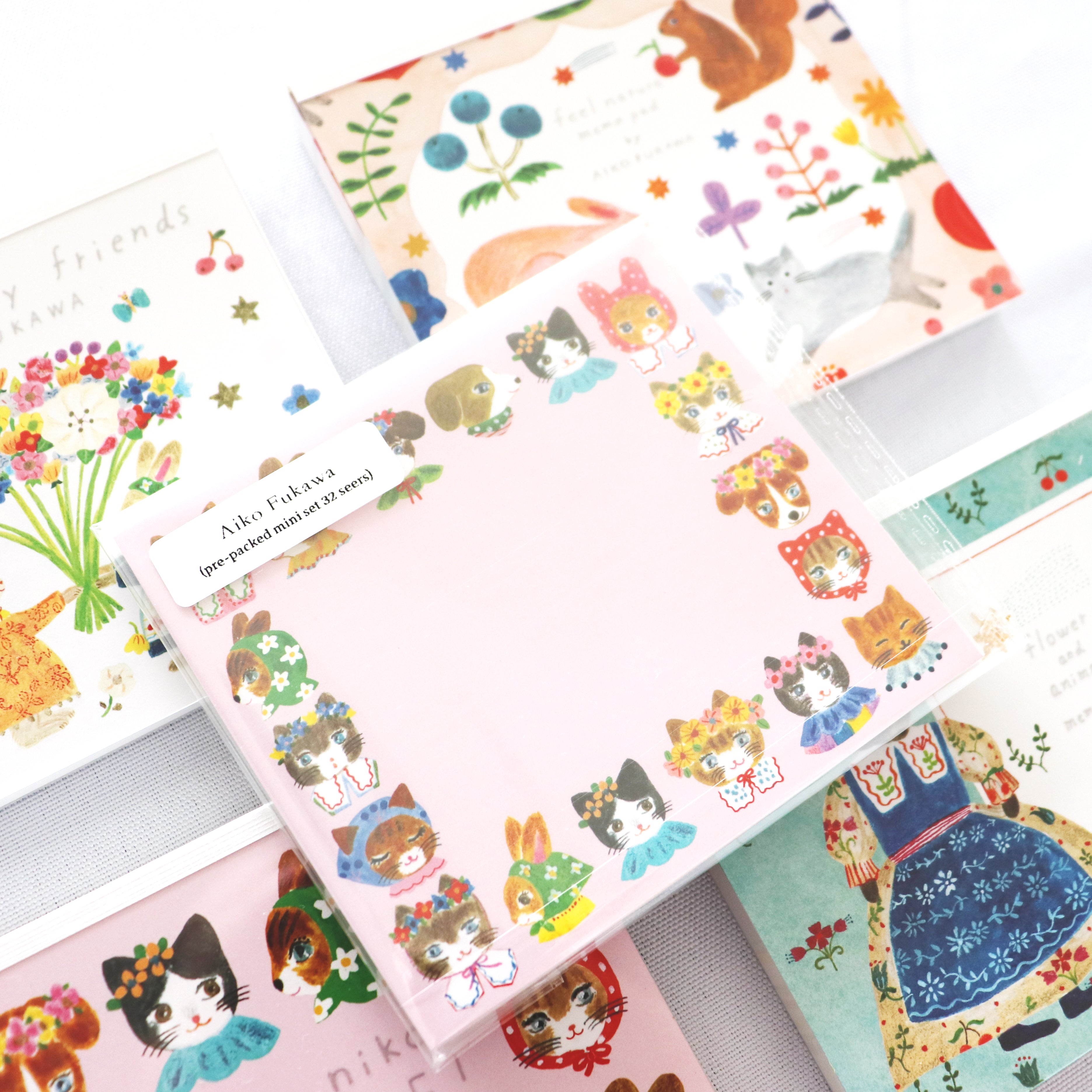 [Aiko Fukawa] Block Memo - Prepacked Mini Set