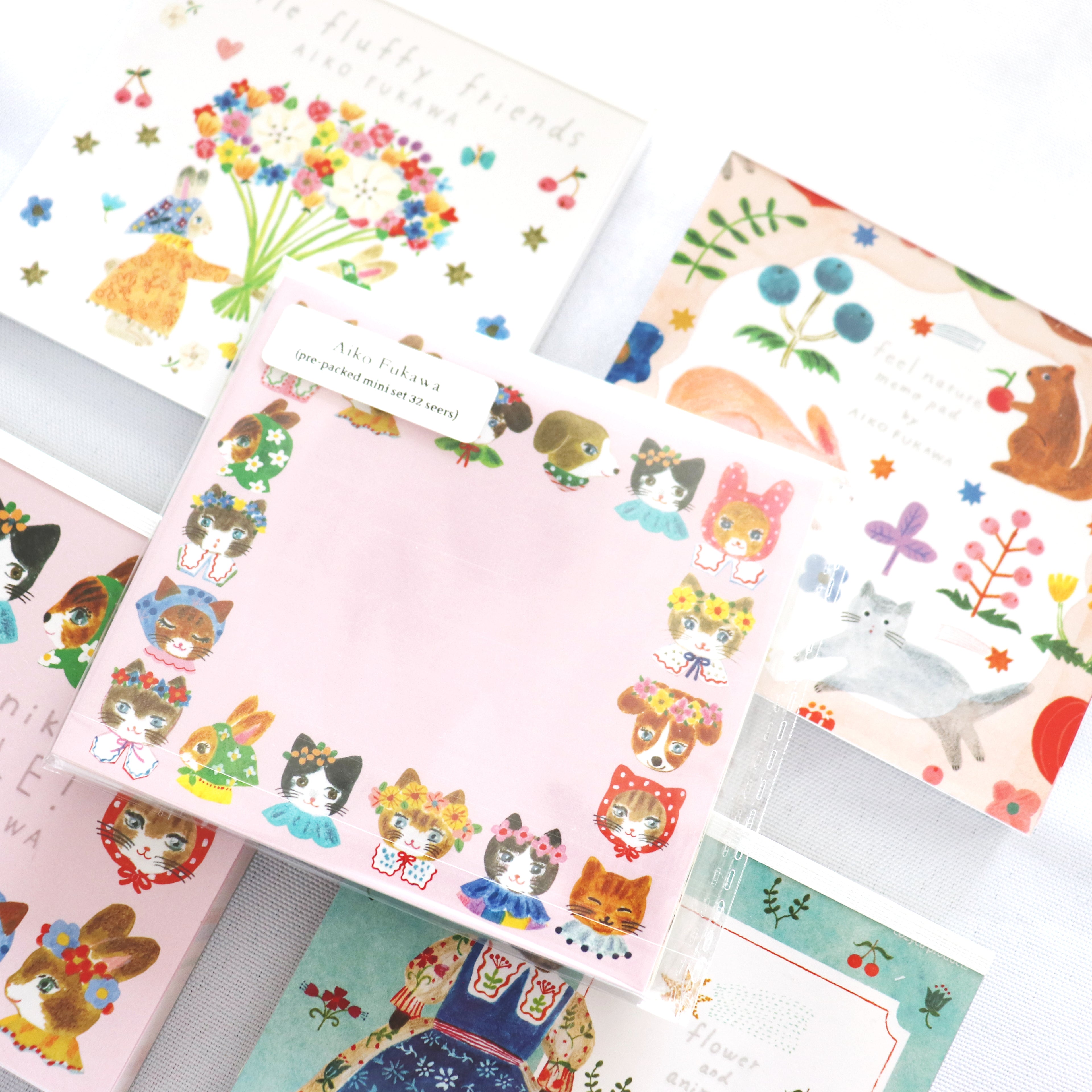 [Aiko Fukawa] Block Memo - Prepacked Mini Set