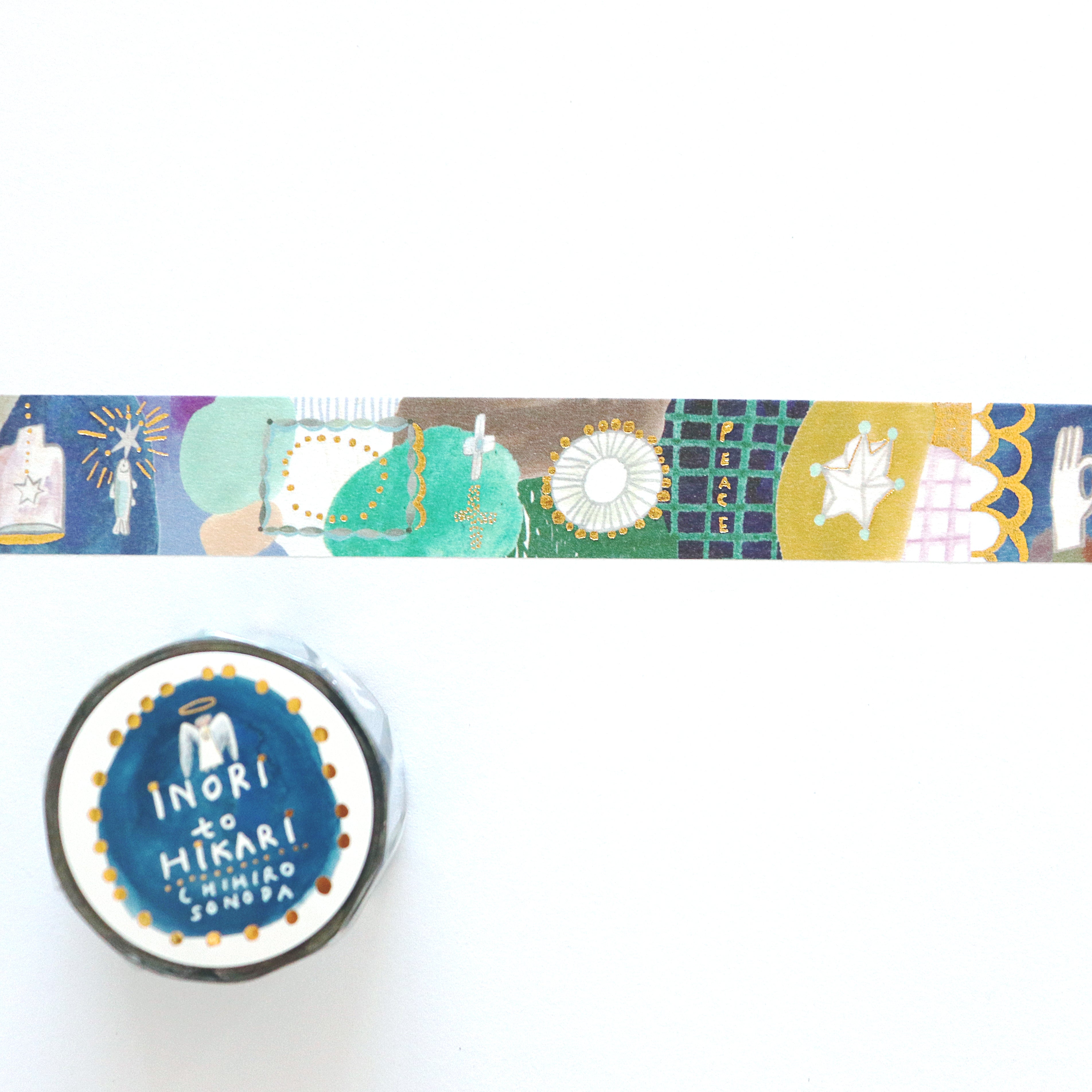 【Cozyca Products】 Chihiro Sonoda -Foil Stamped Masking Tape- Inori to Hikari