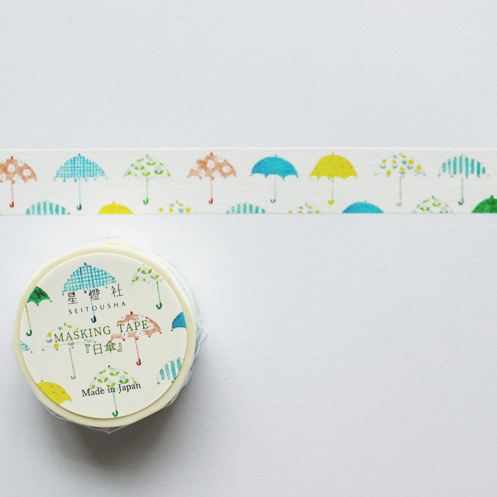 [Seitousha] Masking Tape – Umbrella