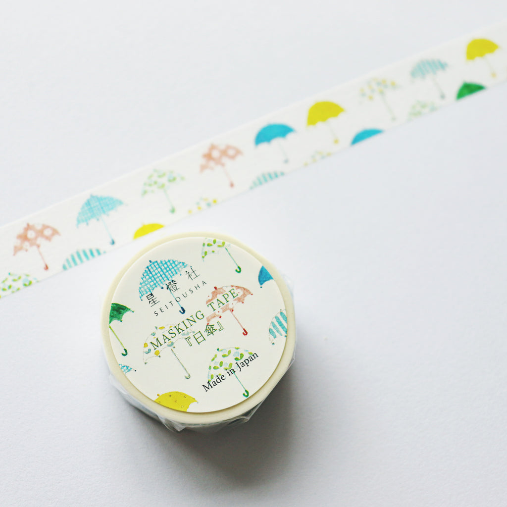 [Seitousha] Masking Tape – Umbrella